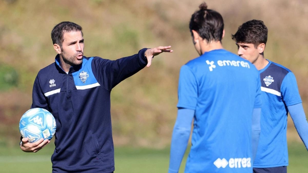 Cesc Fàbregas, entrenador del Como