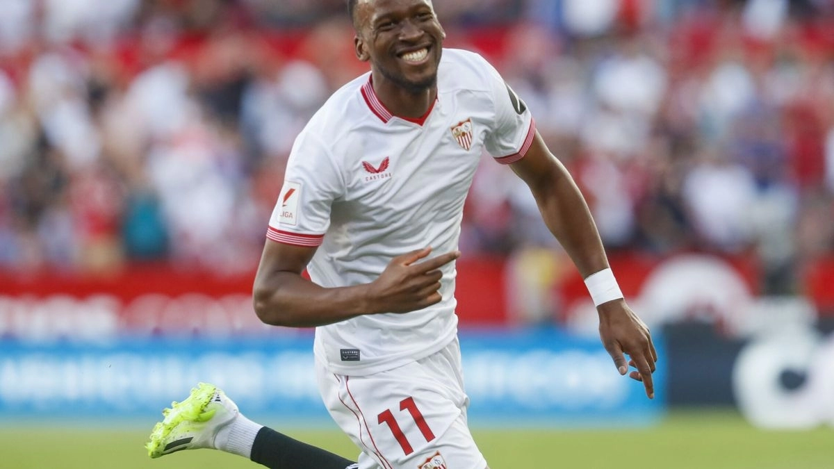 Dodi Lukébakio, jugador del Sevilla