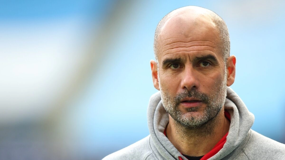 <p>Pep Guardiola, manager of Manchester City since 2016</p>