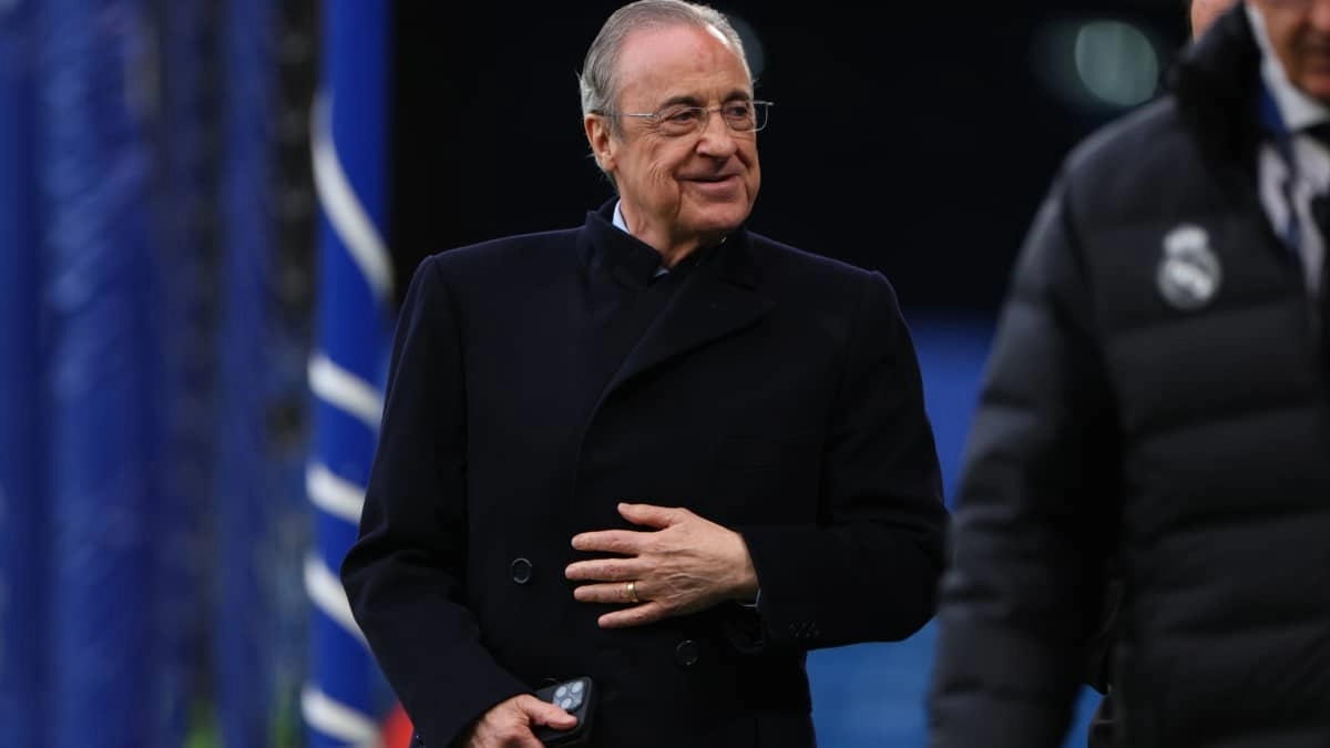 Florentino Pérez, presidente del Real Madrid