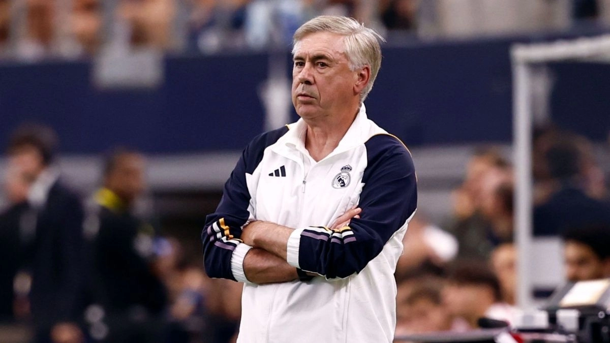 Carlo Ancelotti, entrenador del Real Madrid