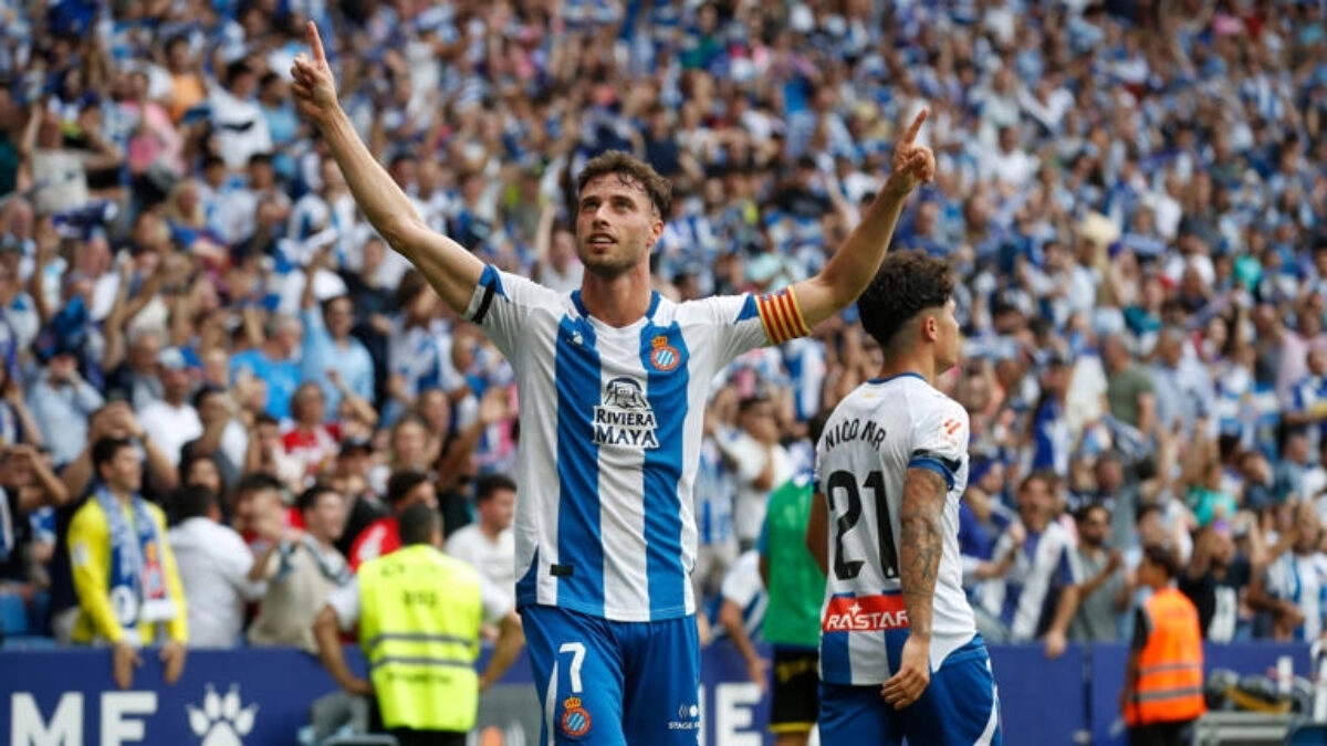 Javi Puado, jugador del Espanyol