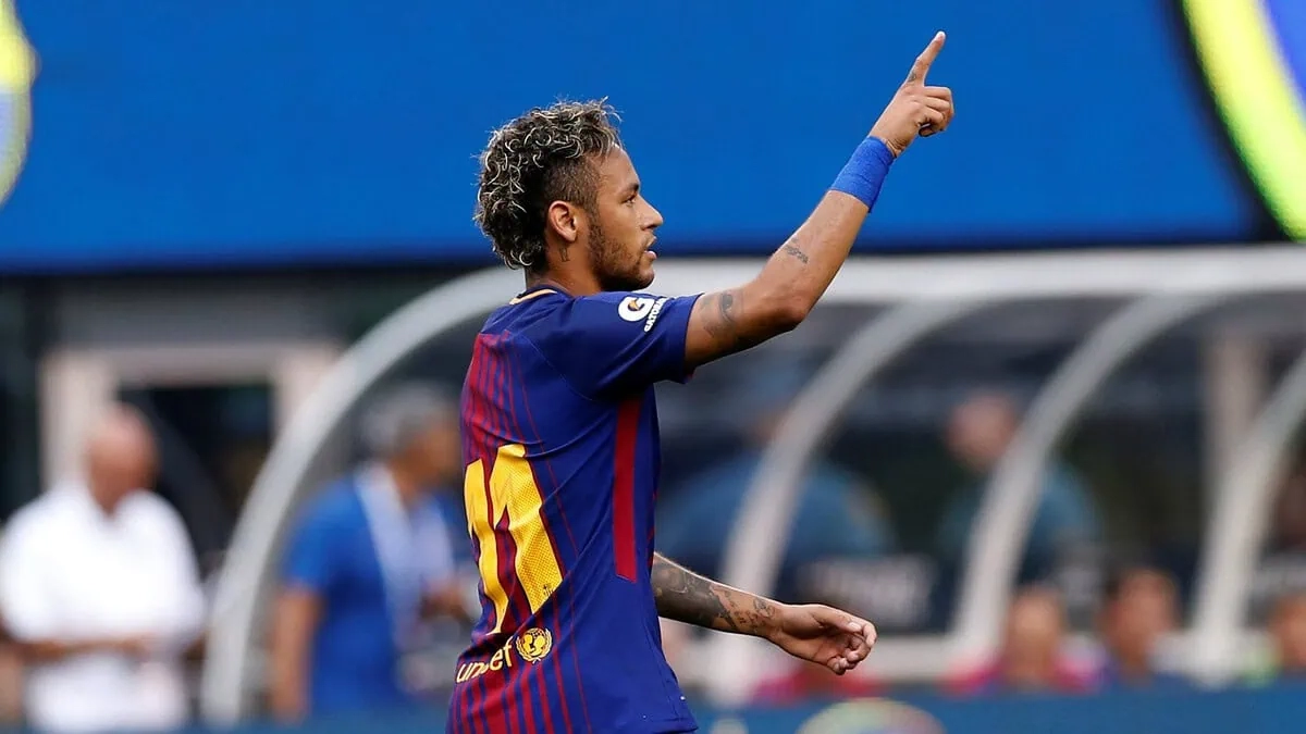 Neymar, former player of Barcelona