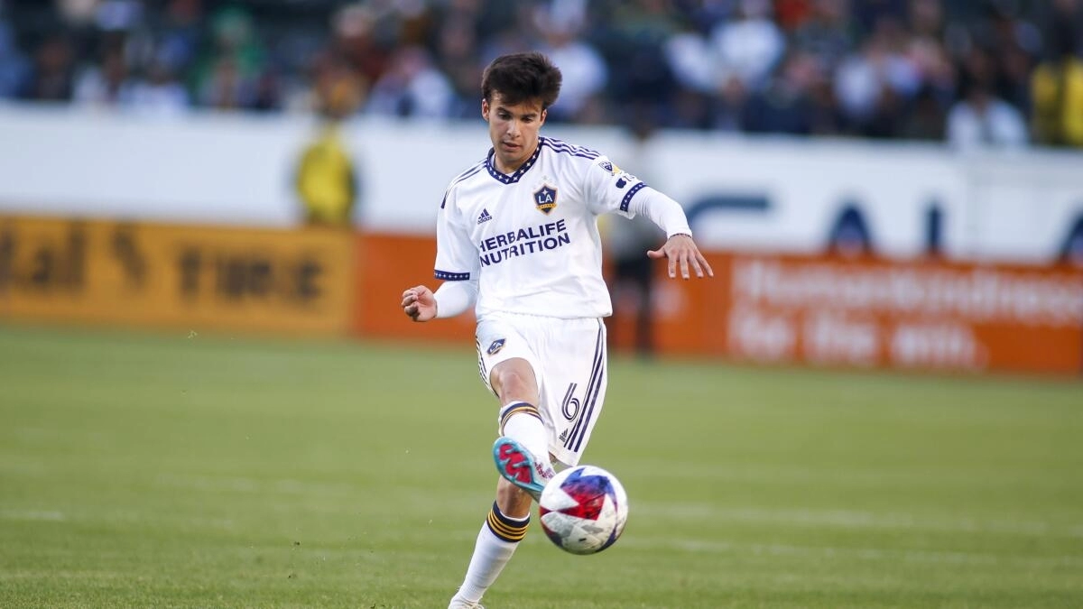 Riqui Puig, midfielder for Los Angeles Galaxy