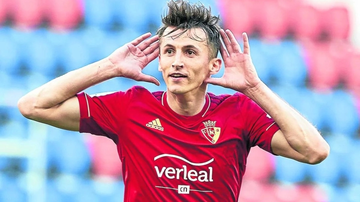 Ante Budimir, delantero croata de Osasuna