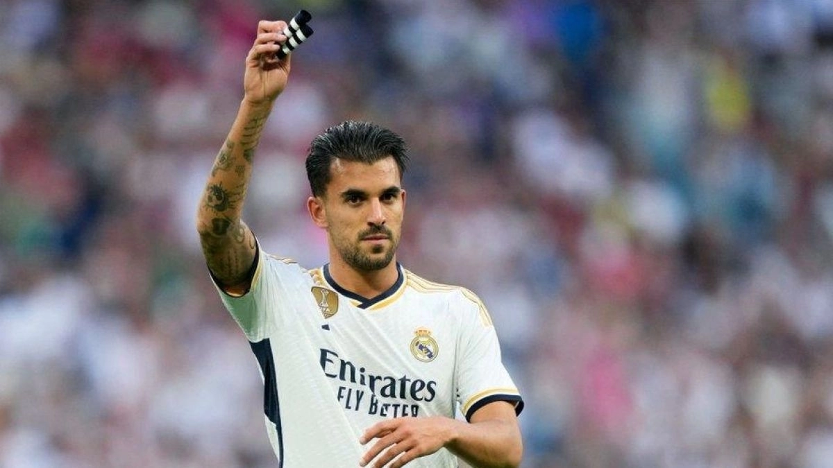 <p>Dani Ceballos, midfielder of Real Madrid</p>