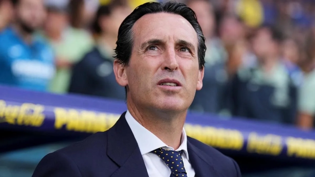 Unai Emery, entrenador del Aston Villa