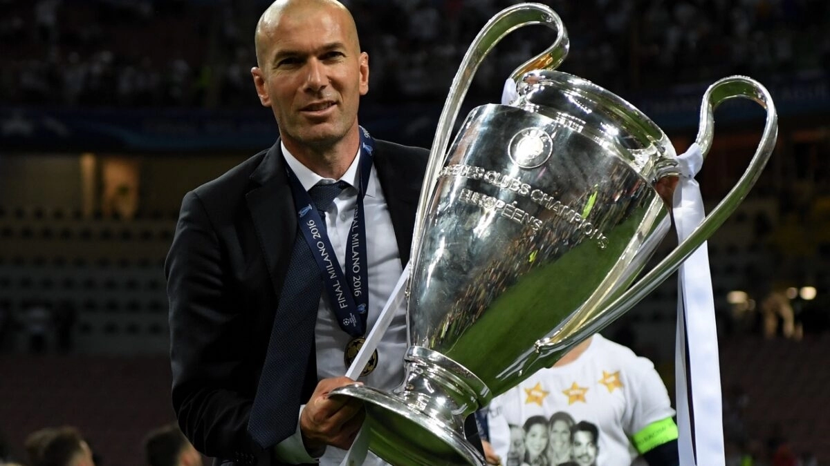 Zinedine Zidane, exentrenador del Real Madrid