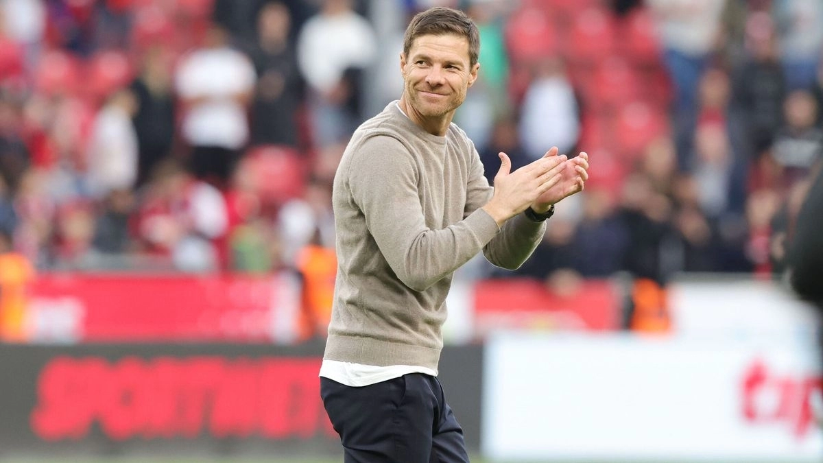 Xabi Alonso, actual entrenador del Bayer Leverkusen