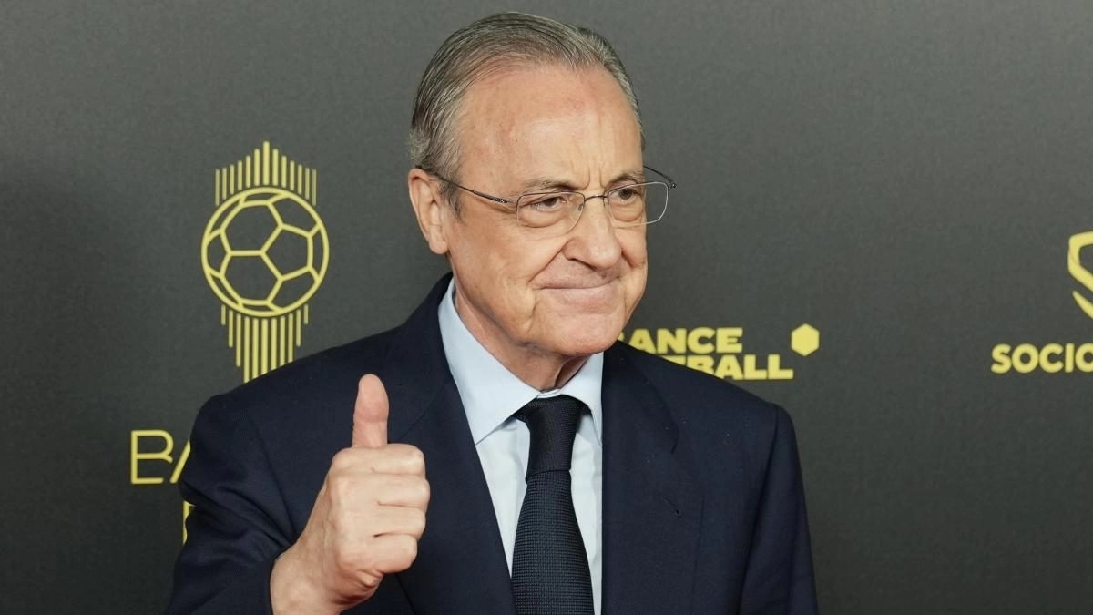 Florentino Pérez, presidente del Real Madrid