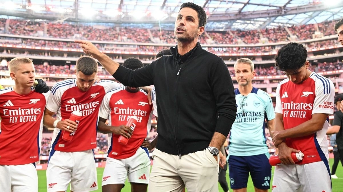 Mikel Arteta, entrenador del Arsenal