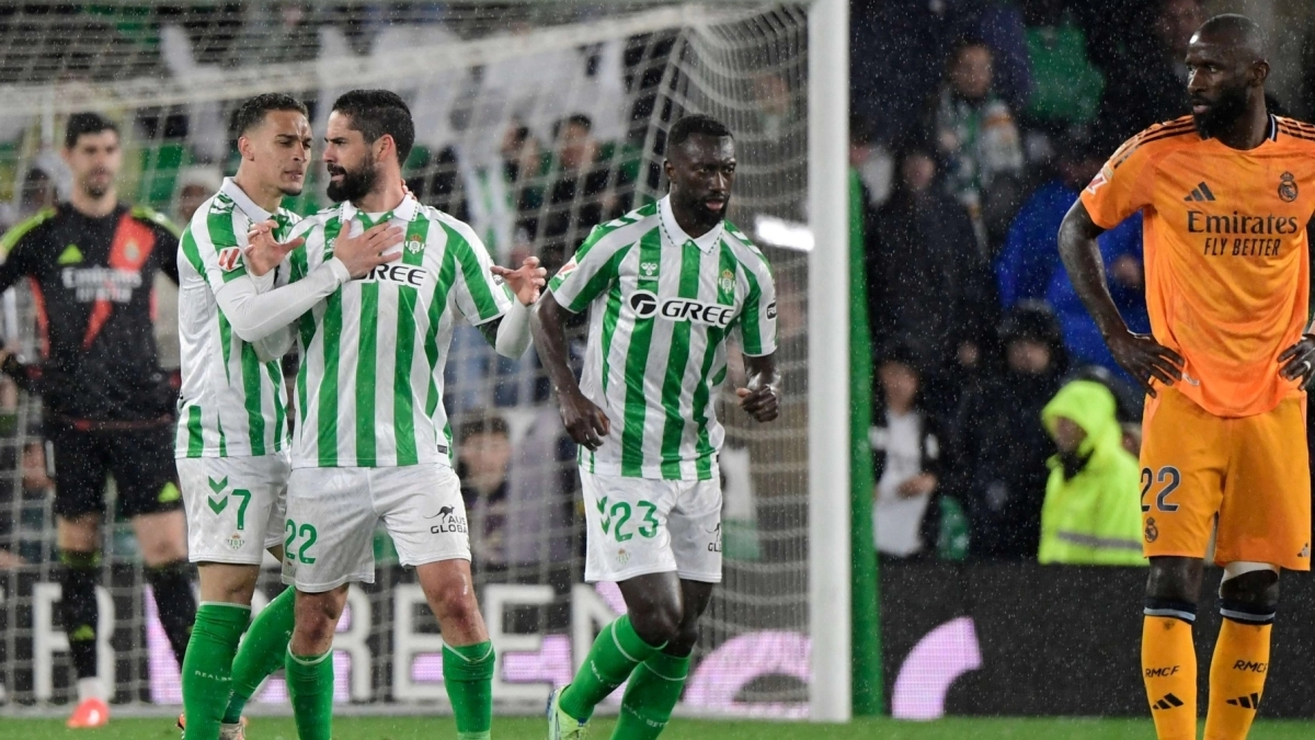 El gran señalado de la derrota del Real Madrid contra el Betis