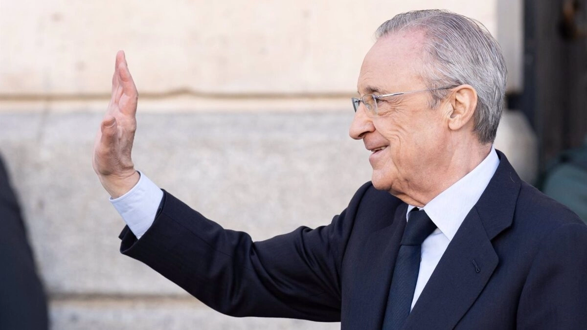 Florentino Pérez, presidente del Real Madrid