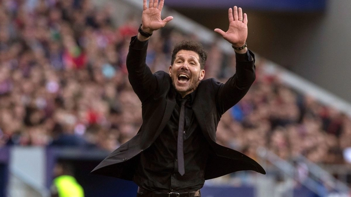 Diego Simeone, coach of Atlético de Madrid