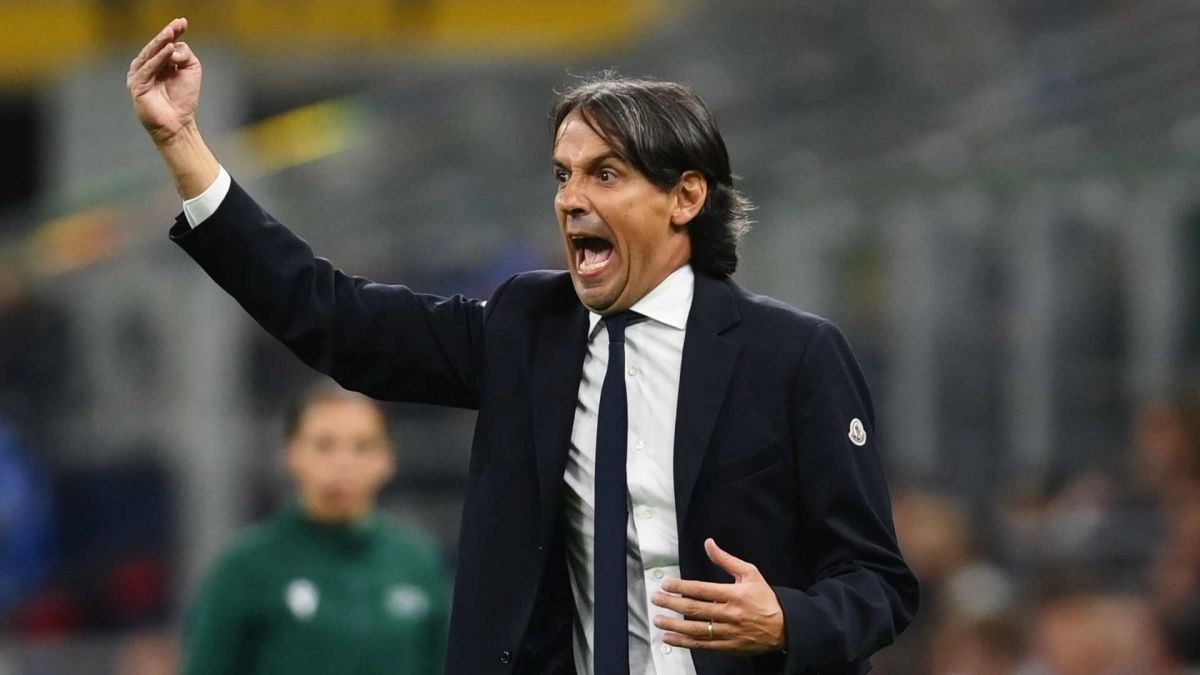 Simone Inzaghi, coach of Inter Milan