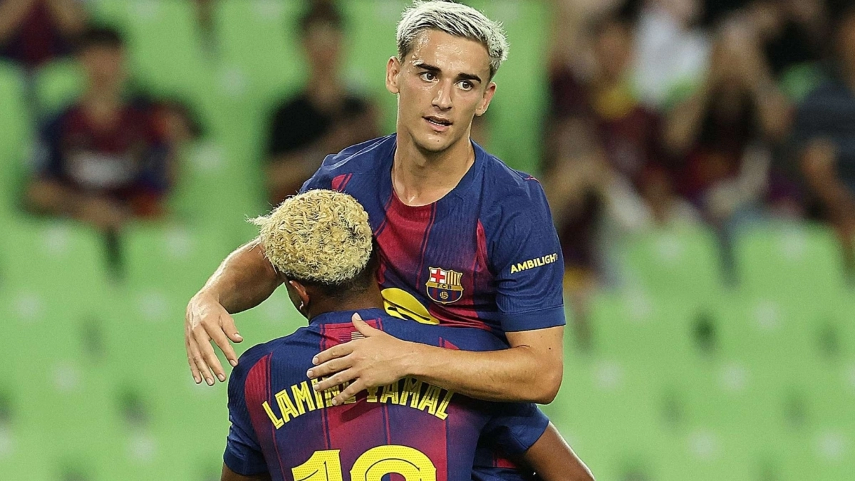 Gavi opens the exit door to another jewel of Barcelona.