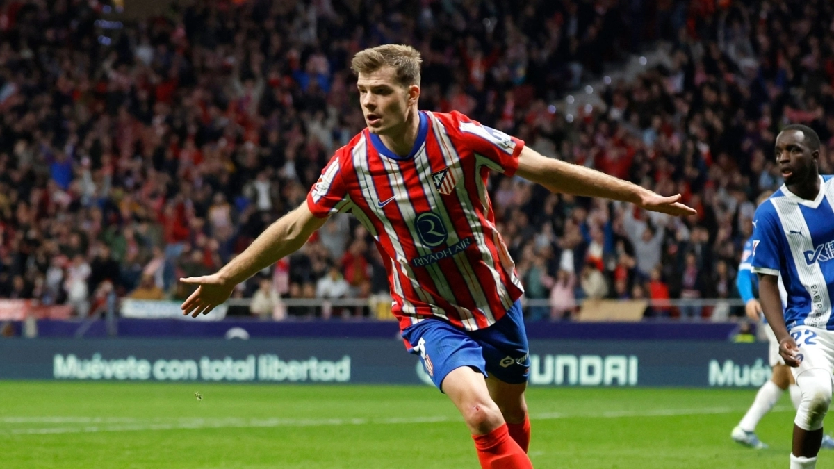 Alexander Sortloth se reivindica en el Atlético de Madrid / Elmundo.es