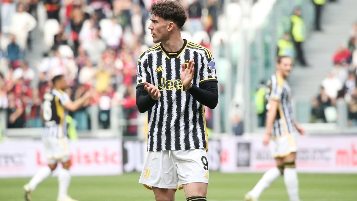 <p>Dusan Vlahovic, Juventus forward</p>