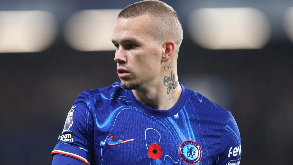 <p>Mykhaylo Mudryk, Chelsea player</p>