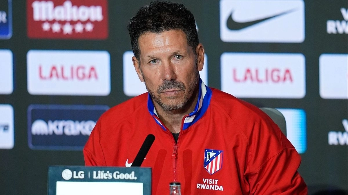 Diego Simeone, coach of Atlético de Madrid