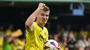 <p>Alexander Sorloth, player of Villarreal, who will sign with Atlético de Madrid.</p>