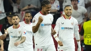 Loïc Badé, player for Sevilla who has sparked the interest of several Premier League teams
