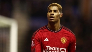 Marcus Rashford, star of Manchester United who could leave the English club