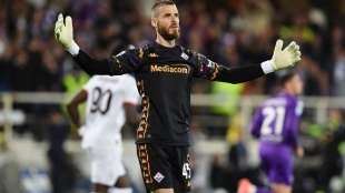 David de Gea, current goalkeeper for Fiorentina