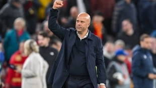 <p>Arne Slot, Liverpool's coach</p>