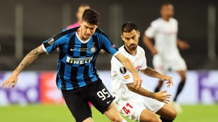 Alessandro Bastoni, center back at Inter Milan