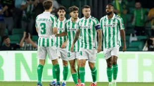The Real Betis players