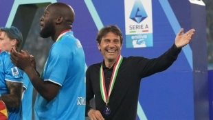 <p>Conte could leave Napoli</p>