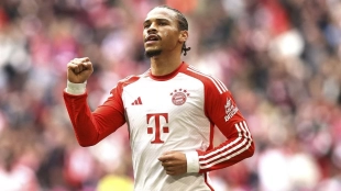 Leroy Sané, player of Bayern Munich