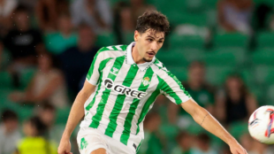 Johnny Cardoso, midfielder of Real Betis