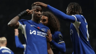 Nicolas Jackson, forward for Chelsea.