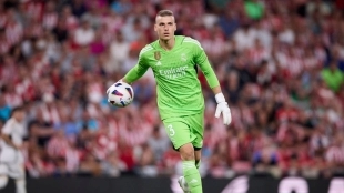 Andriy Lunin, Ukrainian goalkeeper of Real Madrid