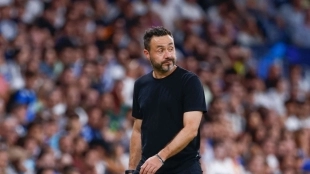 De Zerbi, entrenador del Olympique de Marsella