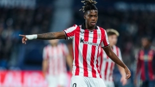 <p>Nico Williams, player of Athletic Club and star of Spain</p>