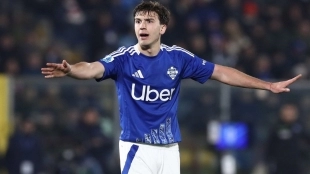 Máximo Perrone, on Atletico Madrid's agenda.