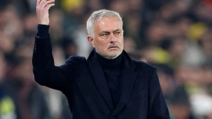 <p>José Mourinho, Benfica's coach</p>