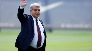 Joan Laporta, president of FC Barcelona.