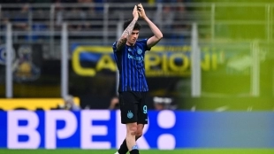 Alessandro Bastoni during a match for Inter Milan